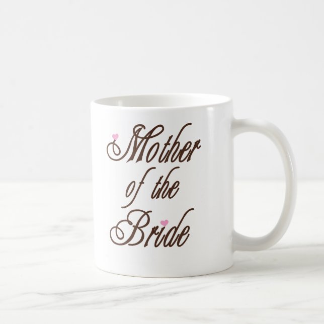 Mother of Bride Classy Browns Coffee Mug (Right)