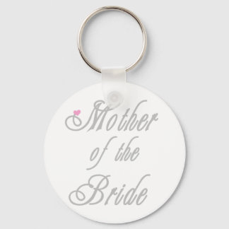 Mother of Bride Classy Greys Key Ring