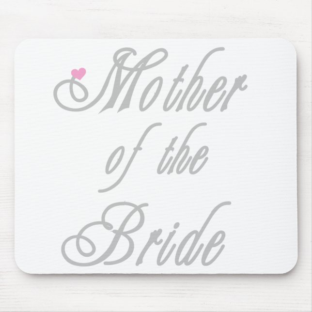 Mother of Bride Classy  Greys Mouse Mat (Front)
