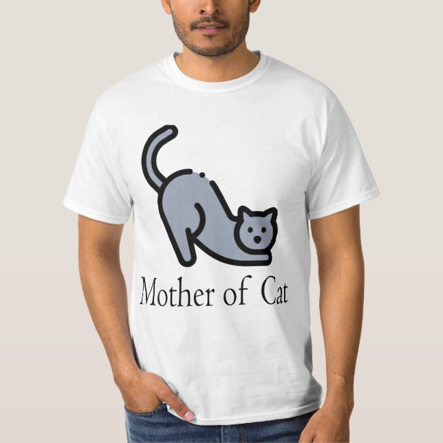 Mother Of Cat T-Shirt (Front)