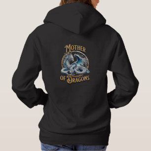 Mother of Dragons Mum and Baby Dragon Hoodie