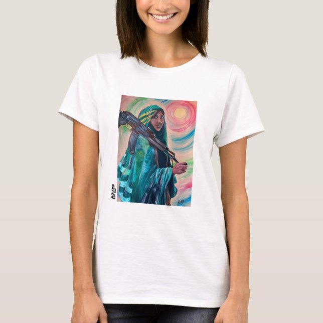 "Mother of Eritrea"  T-Shirt (Front)