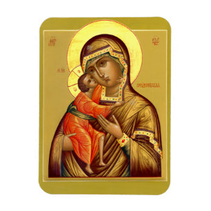Mother of God Feodorovskaya--Icon Magnet