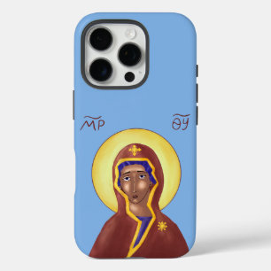 Mother of God Icon iPhone case (multiple sizes)