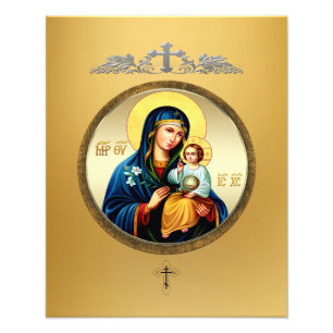 Mother of God Photo Print