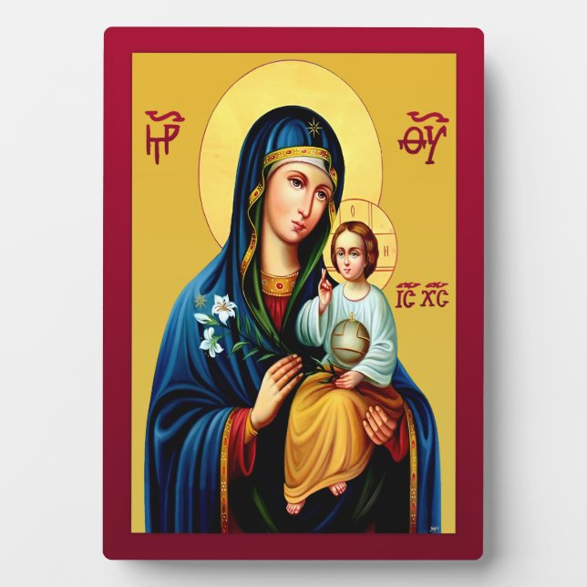 Mother of God Plaque (Front)