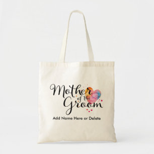 Mother of Groom Budget Tote Bag Watercolor Gift
