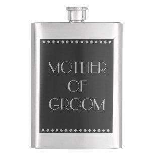 Mother of Groom Classic Flask