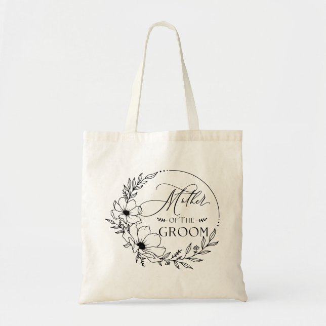 mother of groom tote bag (Front)