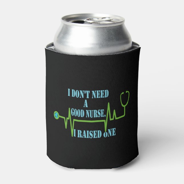 Mother of Nursing Graduate Graphic Tees Can Cooler (Can Front)