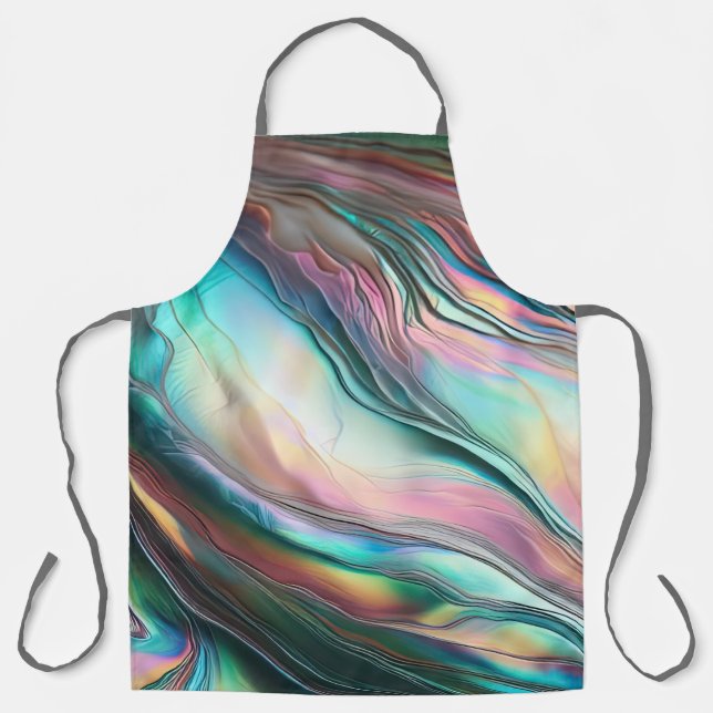 Mother of Pearl Abalone Apron (Front)