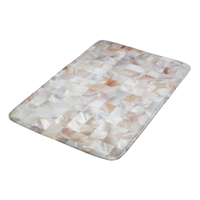 Mother of Pearl Bath Mat (Angled)