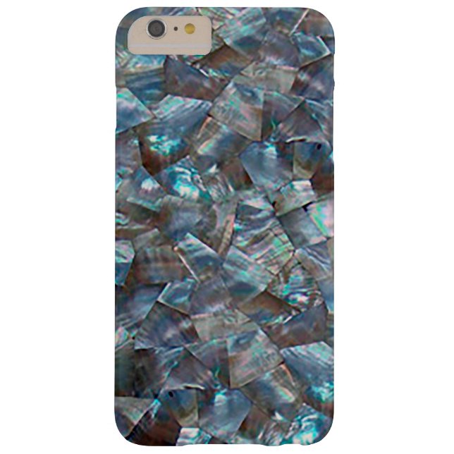 Mother Of Pearl Blue Case-Mate iPhone Case (Back)