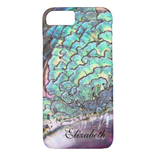Mother-of-pearl Iridescent Jewel Personalized Case