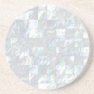 Mother Of Pearl Mosaic Coaster