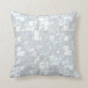Mother Of Pearl Mosaic Cushion