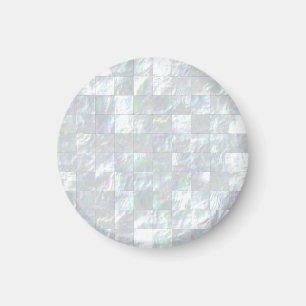 Mother Of Pearl Mosaic Magnet
