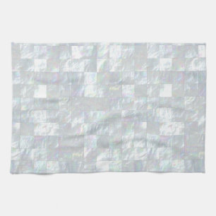 Mother Of Pearl Mosaic Tea Towel