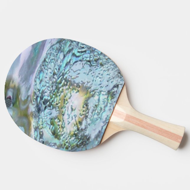 Mother of Pearl Ping Pong Paddle (Side)