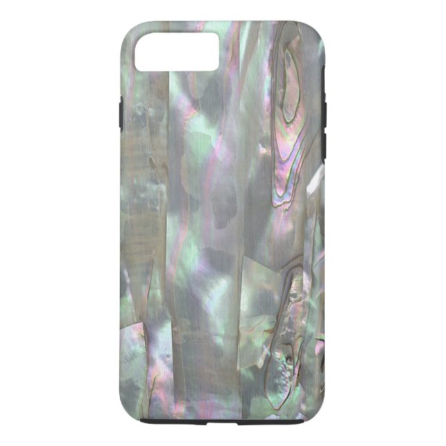 MOTHER OF PEARL Print Tough iPhone 7 Plus Case (Back)