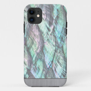 MOTHER OF PEARL Red Abalone Print iPhone 5/5S Case