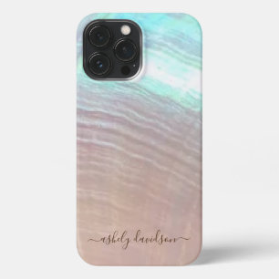 Mother of Pearl Seashell iPhone Case