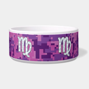 Mother of Pearl Virgo Zodiac on Pink Digital Camo