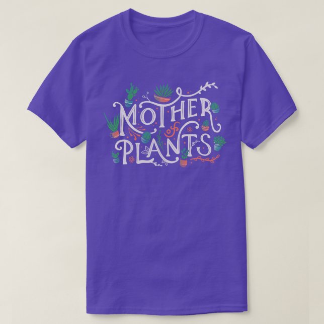 Mother of Plants T-Shirt (Design Front)