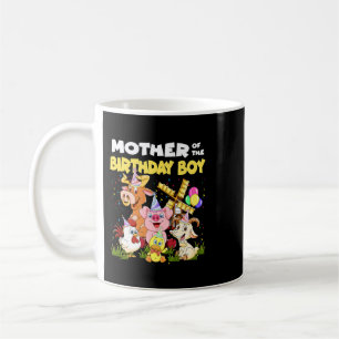 Mother Of The Birthday Boy Farm Animals Birthday P Coffee Mug
