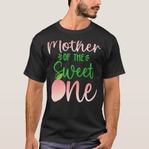 Mother Of The Birthday One Peach 1st Summer Fruit T-Shirt