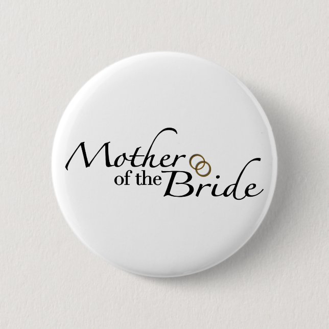 Mother Of The Bride 2 6 Cm Round Badge (Front)