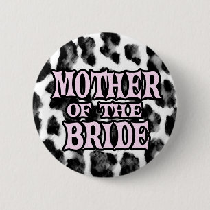 Mother of the Bride 6 Cm Round Badge