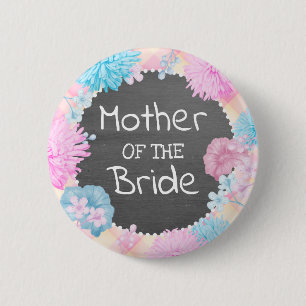 Mother of the Bride 6 Cm Round Badge