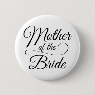Mother of the Bride 6 Cm Round Badge
