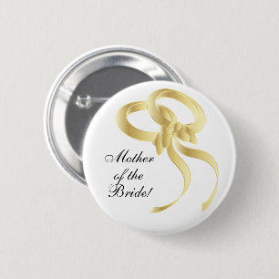 Mother of the Bride 6 Cm Round Badge