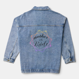 mother of the bride  Bachelorette Party Denim Jacket