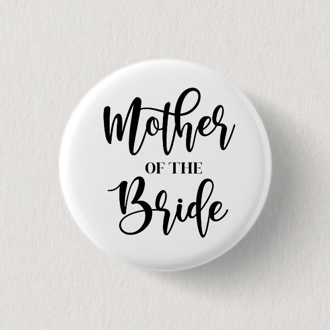 Mother of the Bride Button (Front)