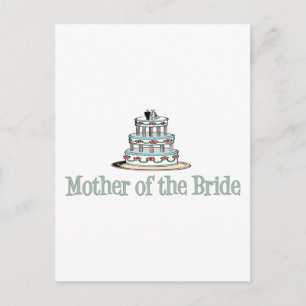 Mother Of The Bride (Cake) Postcard