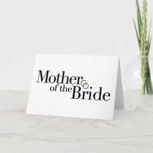 Mother Of The Bride Card