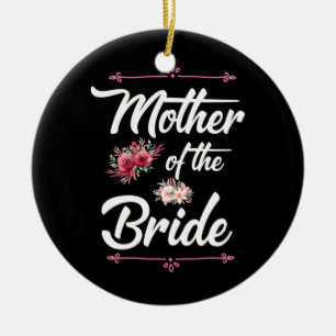 Mother Of The Bride Ceramic Tree Decoration