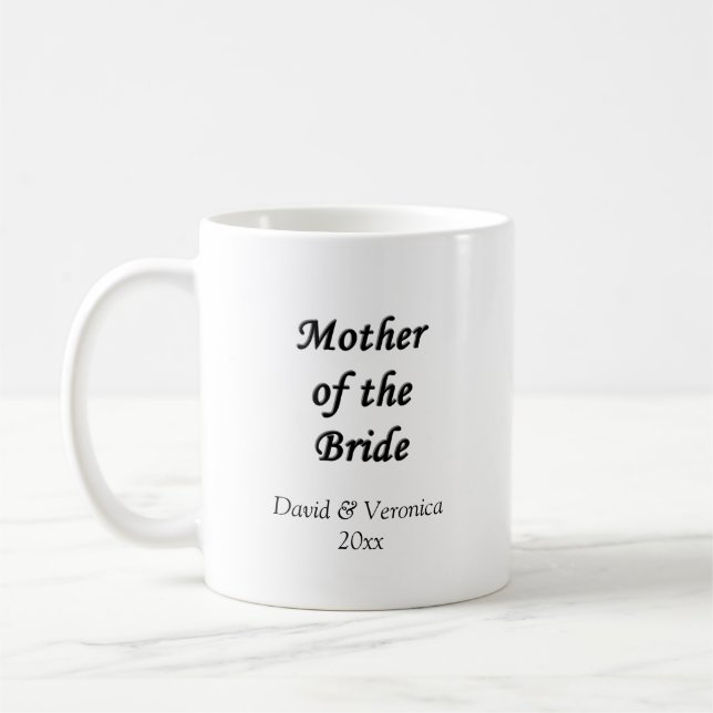 Mother of The Bride Coffee Mug (Left)