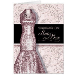 Mother of the Bride Congratulations Blush Pink