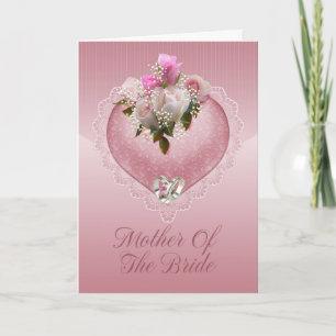 Mother Of The Bride Congratulations - Mother Of Th Card