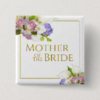 Mother of the Bride Elegant Pastel Spring Flowers