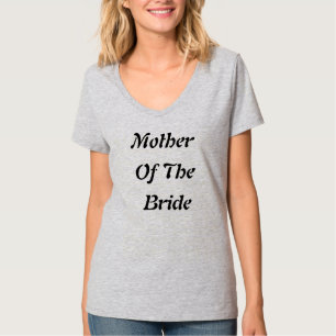 Mother Of The Bride Elegant Simple Wedding Gift T-Shirt