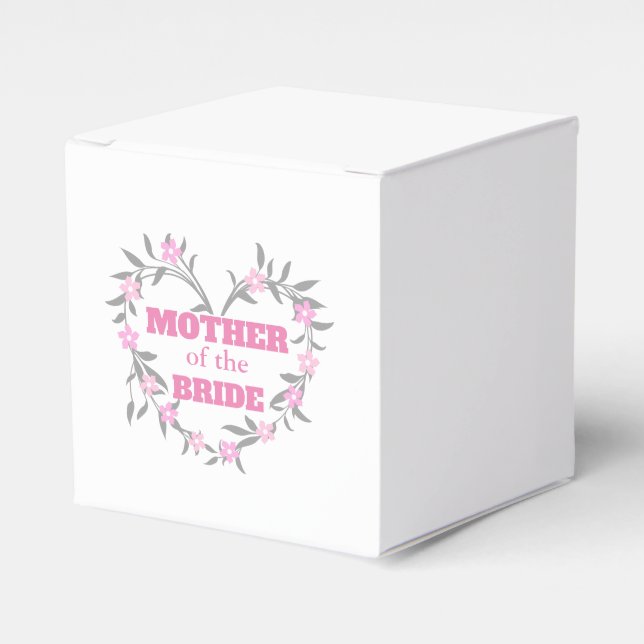 Mother of the Bride Favour Box (Front Side)