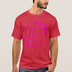 Mother Of The Bride Finally Wedding Engaged Hibisc T-Shirt