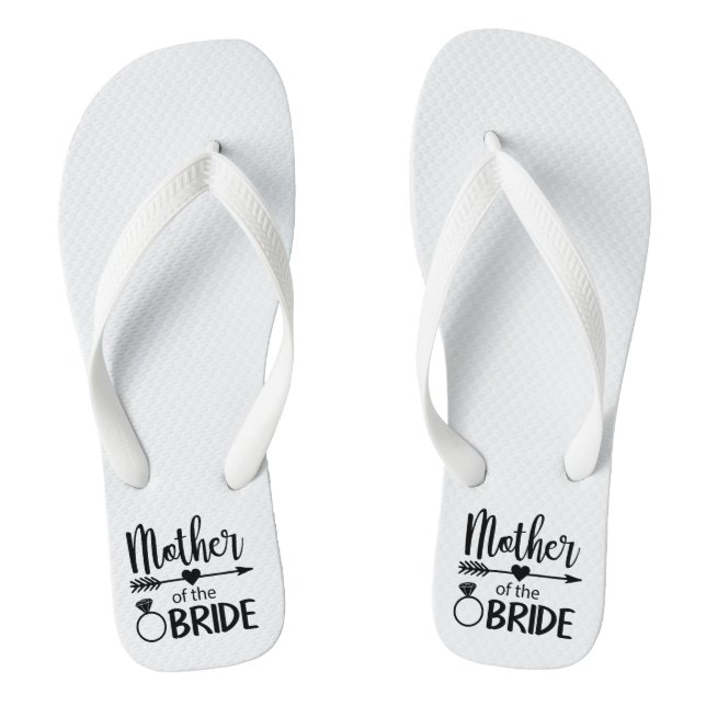 Mother of the Bride Flip Flops (Footbed)