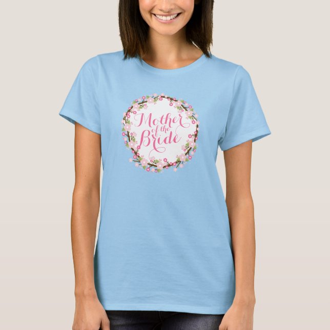 Mother of the Bride Floral Wedding Circle Top (Front)