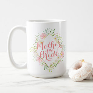 Mother of the Bride Floral Wedding Classic Mug